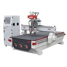 Charger l&#39;image dans la galerie, Two Spindles 4&#39;x8&#39; CNC Wood Router For cabinet with vacuum table - OSAIN CNC Router
