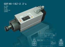 Load image into Gallery viewer, 5HP CNC Spindle motor - OSAIN CNC Router

