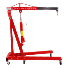 Загрузить изображение в средство просмотра галереи, 2 Ton Folding Hydraulic Engine Hoist Cherry Picker Shop Crane Hoist Lift
