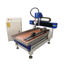 Charger l&#39;image dans la galerie, Homemade Low Cost 4axis Hobby CNC Router for sale free shipping by sea - OSAIN CNC Router
