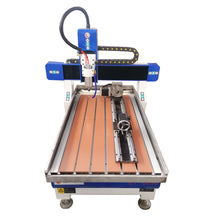 Charger l&#39;image dans la galerie, Homemade Low Cost 4axis Hobby CNC Router for sale free shipping by sea - OSAIN CNC Router
