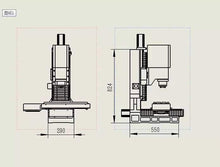 Load image into Gallery viewer, TableTop CNC mill VMC milling machine Cast-Iron Frame kit - OSAIN CNC Router
