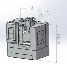 Load image into Gallery viewer, VMC425 Cnc Milling Machine For Metal With Bt30 Belt Spindle With Automatic Tool Changer